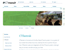 Tablet Screenshot of ctfastrak.com